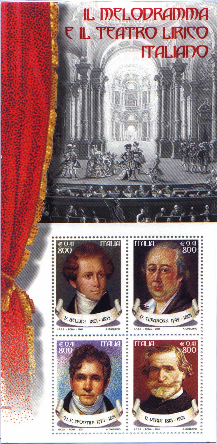 Il melodramma e il teatro lirico italiano.