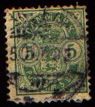 Emblema del regno di Sanimarca. Emesso nel 1882.