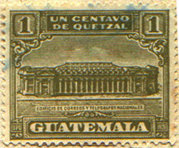 Palazzo nazionale delle poste e comunicazioni. Emesso nel 1927