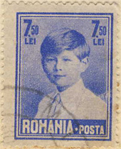 Effige Michele I. Francobollo emesso nel 1928.